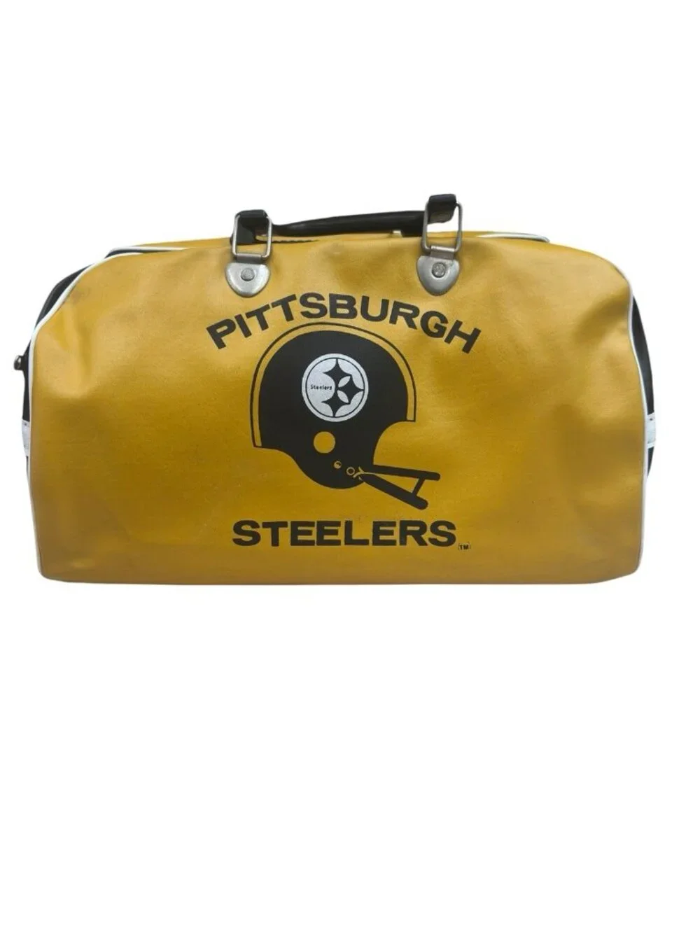 Pittsburgh Steelers Gym Tote Travel Bag #15277 Vintage 1970’s Official NFL